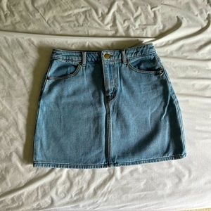 Jean skirt